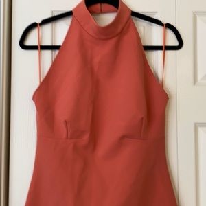 Zara stretch halter dress